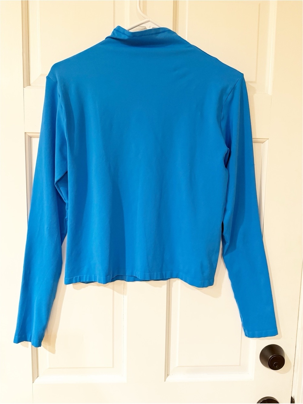 SKIMS Jersey Mock Neck Blue size 3X